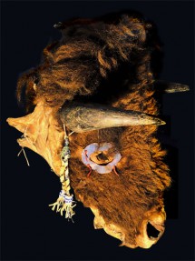 Masque de bison